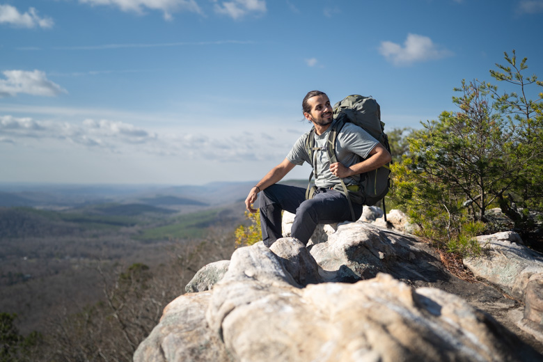 Backpacking in Chattanooga on the Cumberland Trail