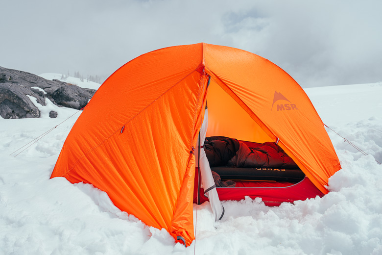 MSR Access 2 (set up in snow)