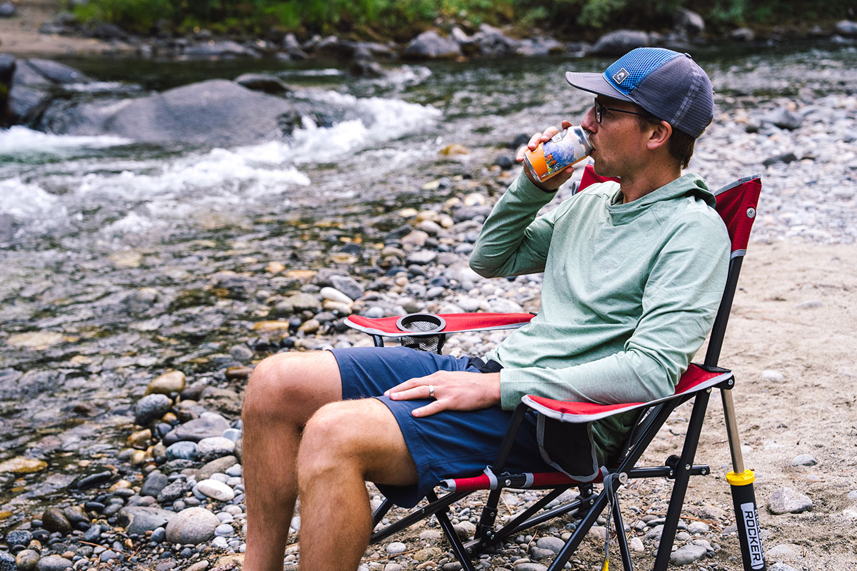 Camping chair (GCI Outdoor Rocker)