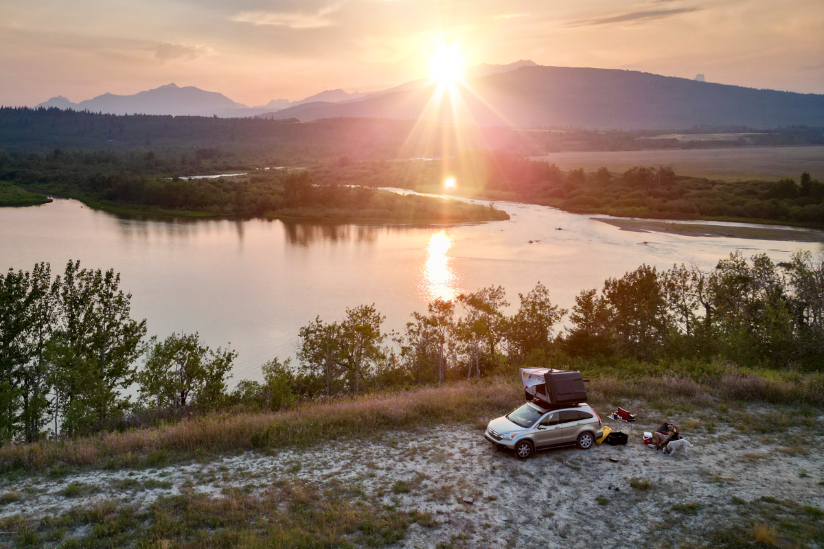 The Condor 2 in Glacier National Park