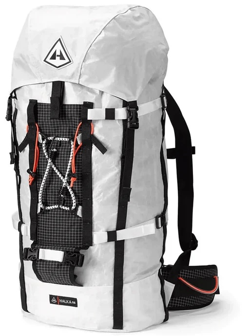 Hyperlite Mountain Gear Halka 55 climbing backpack