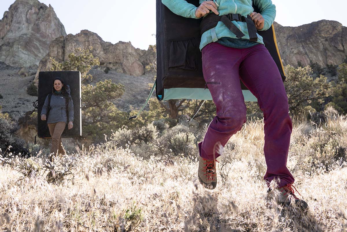 Approach shoes (hiking in Scarpa Crux)