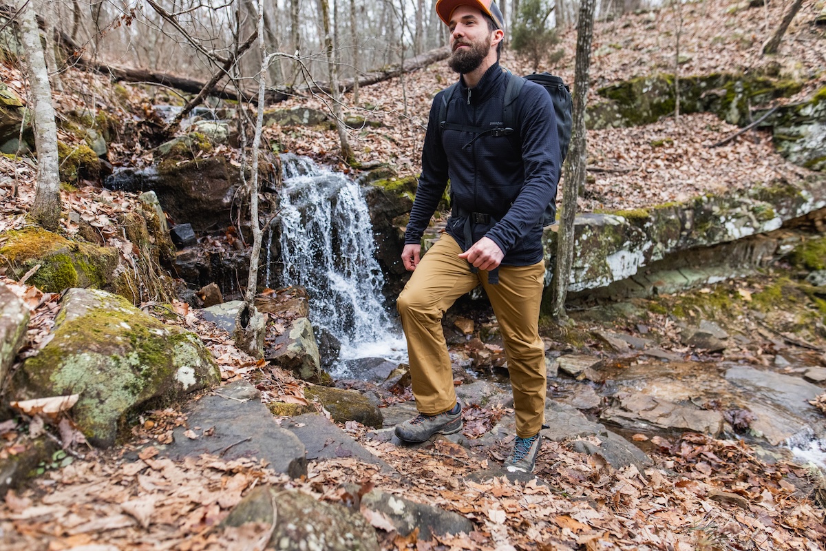 Hiking in TX4s near a creek
