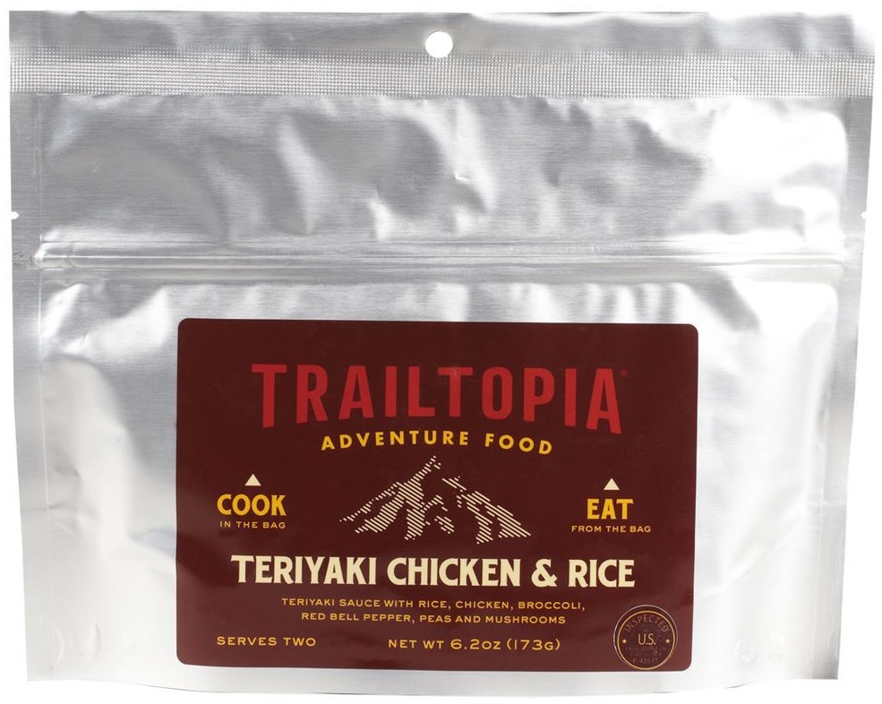 Trailtopia backpacking meal
