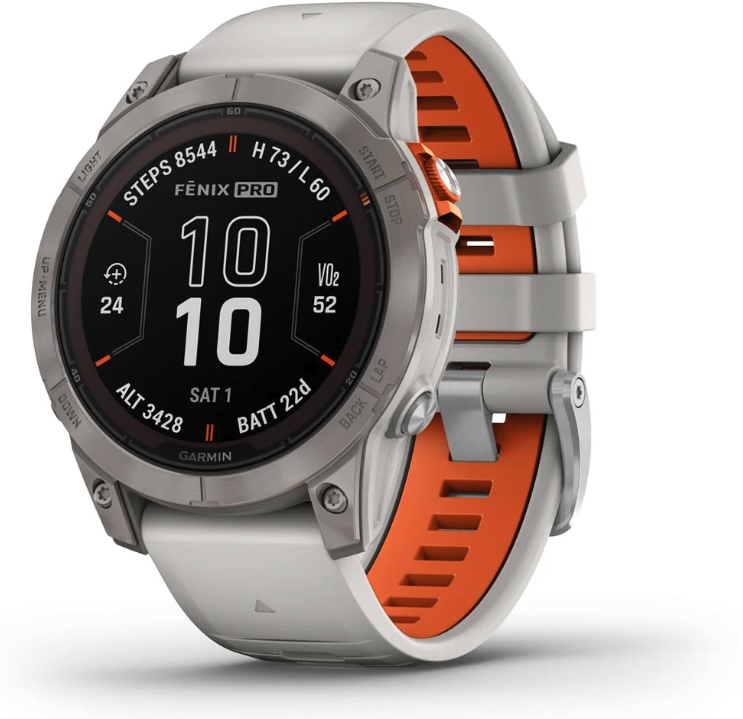 Garmin Fenix 7 Pro Sapphire Solar fitness watch