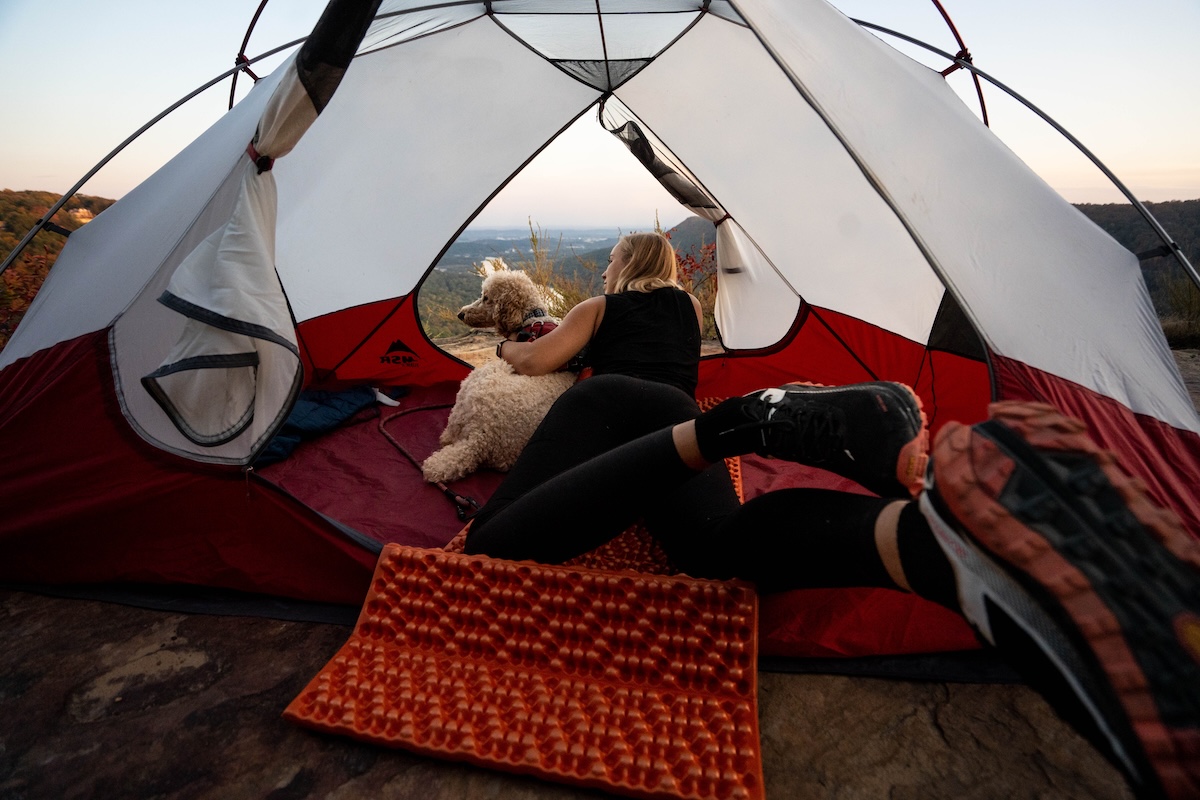 Backpacking with the Nemo Switchback backpacking sleeping pad