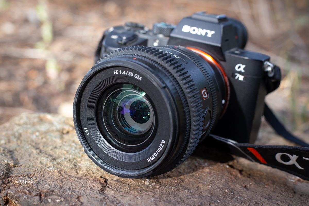 Cameras for Hiking and Backpacking (Aperture Rings on a Sony)