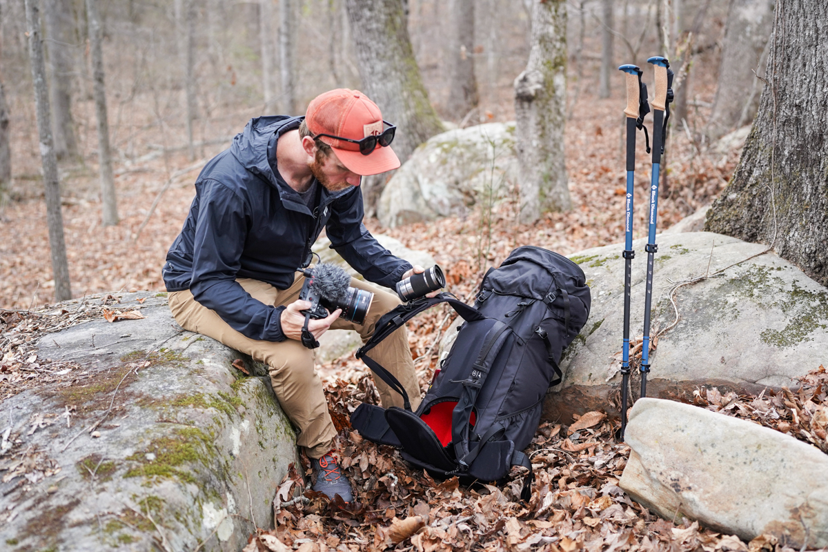 Cameras for Hiking and Backpacking (Moment camera pack)