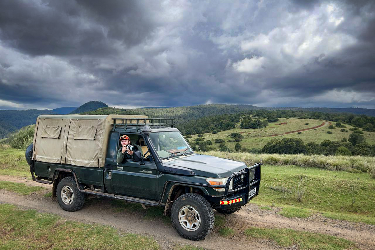On safari in Kenya with a Sony camera