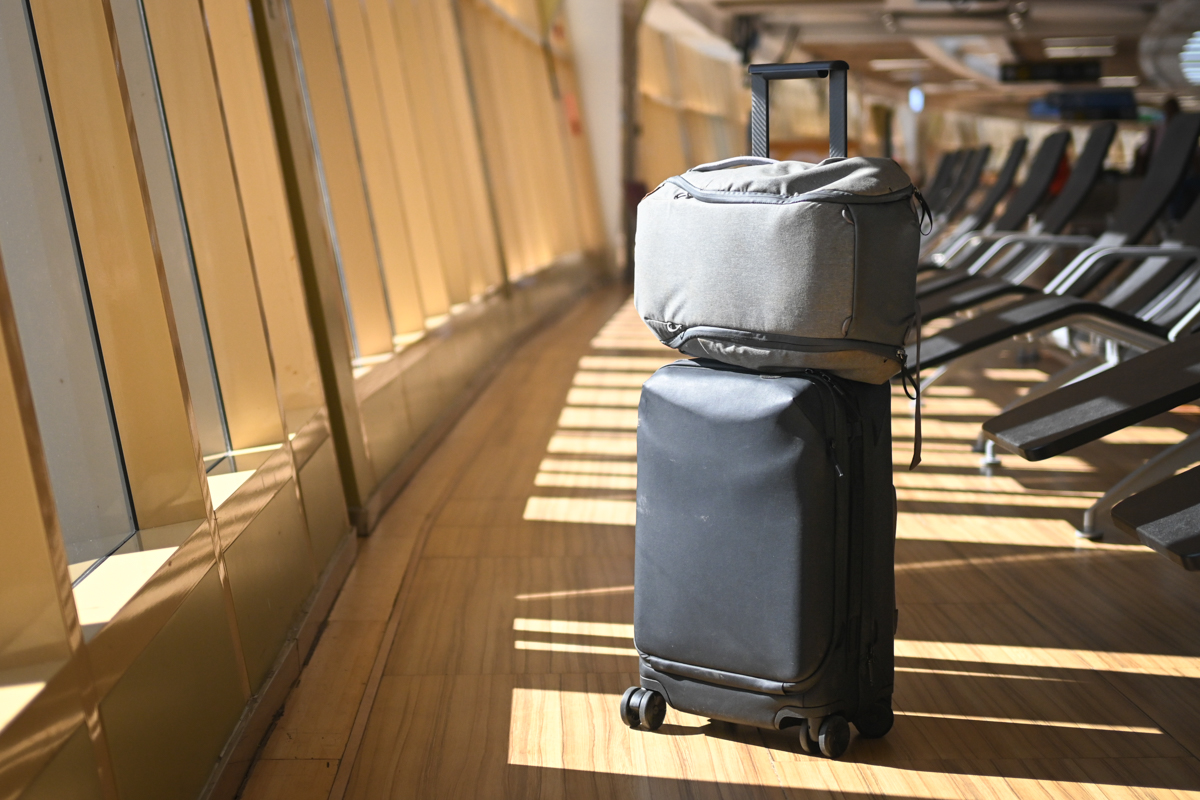 Transporting cameras in Peak Design travel gear