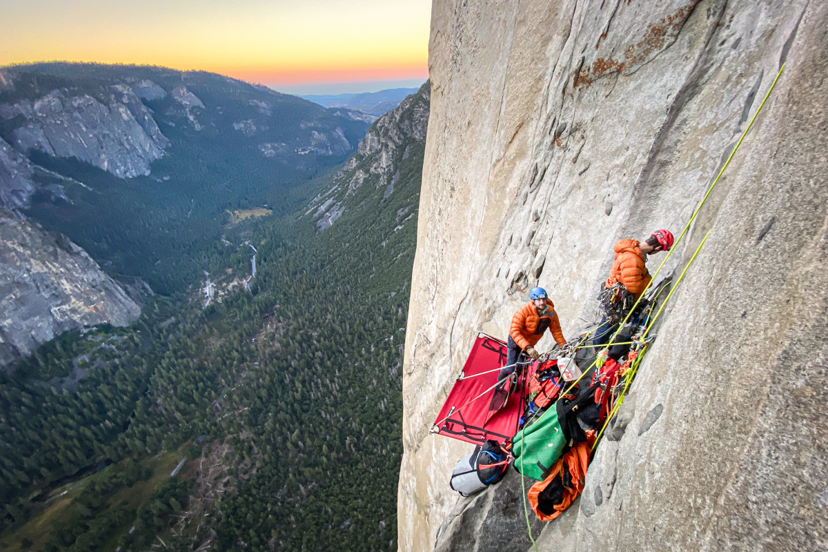 Testing the Rab Neutrino Pro Down Jacket on El Cap in Yosemite
