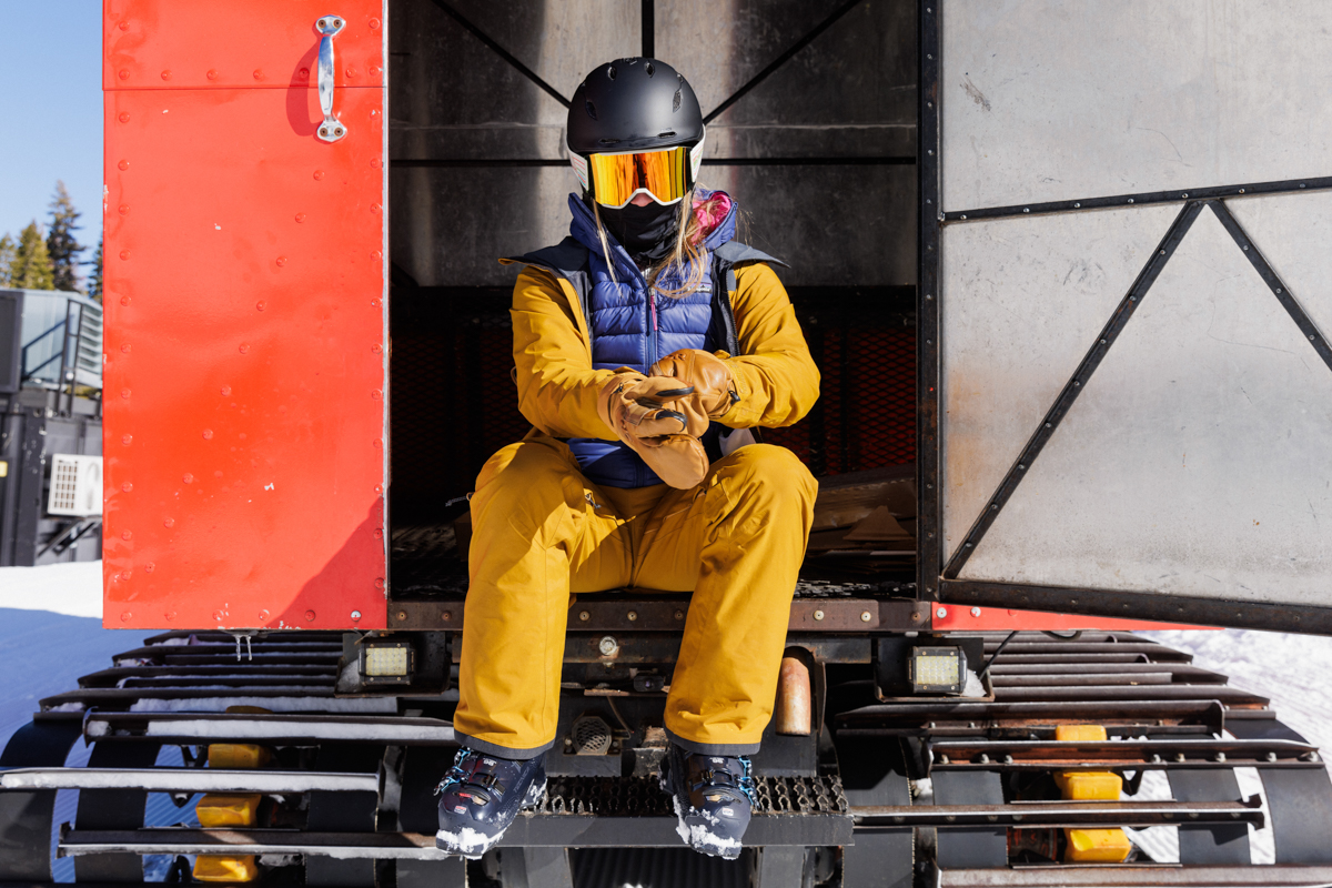 Ski Bibs (preparing for resort riding)