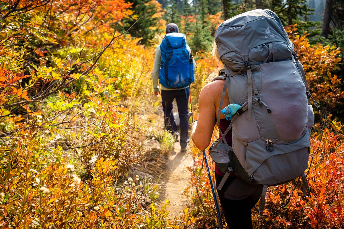 Water bottle (backpacking with HydraPak Stow)