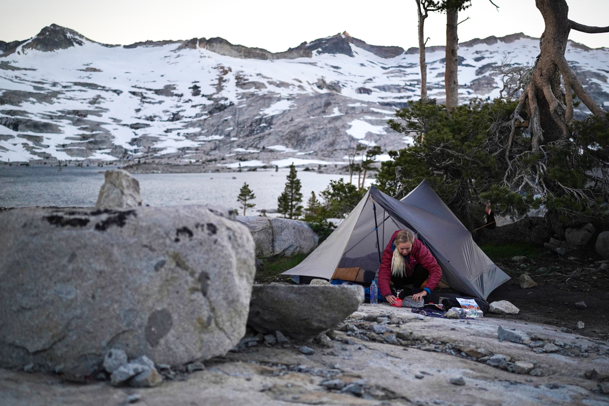 Testing the Gossamer Gear The Two on the Tahoe Rim Trail