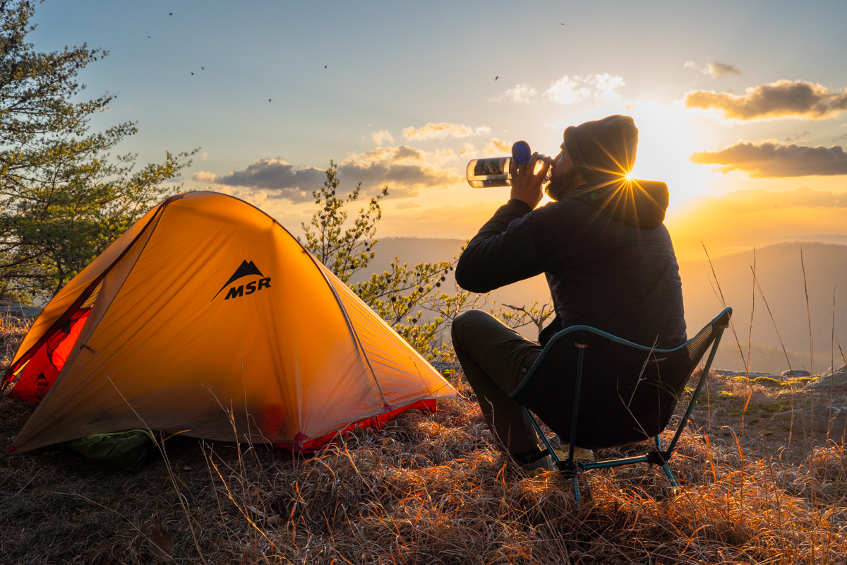 Testing the MSR Freelite 1 on the Cumberland Trail in TN
