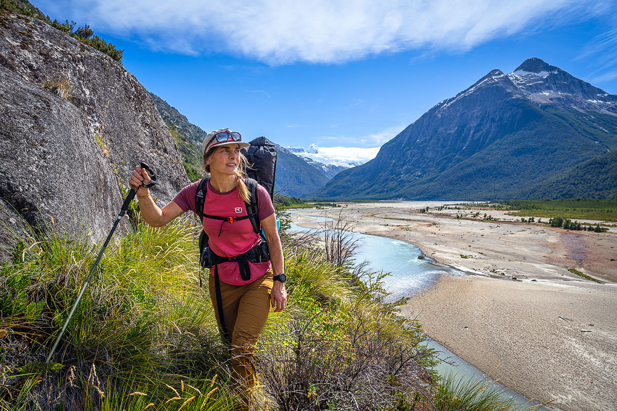 Women's hiking shirt (backpacking in Patagonia)