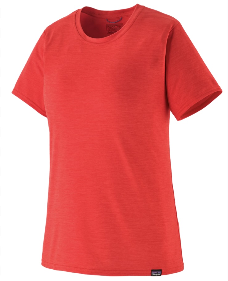 patagonia capilene shirt - best women's hiking shirts 