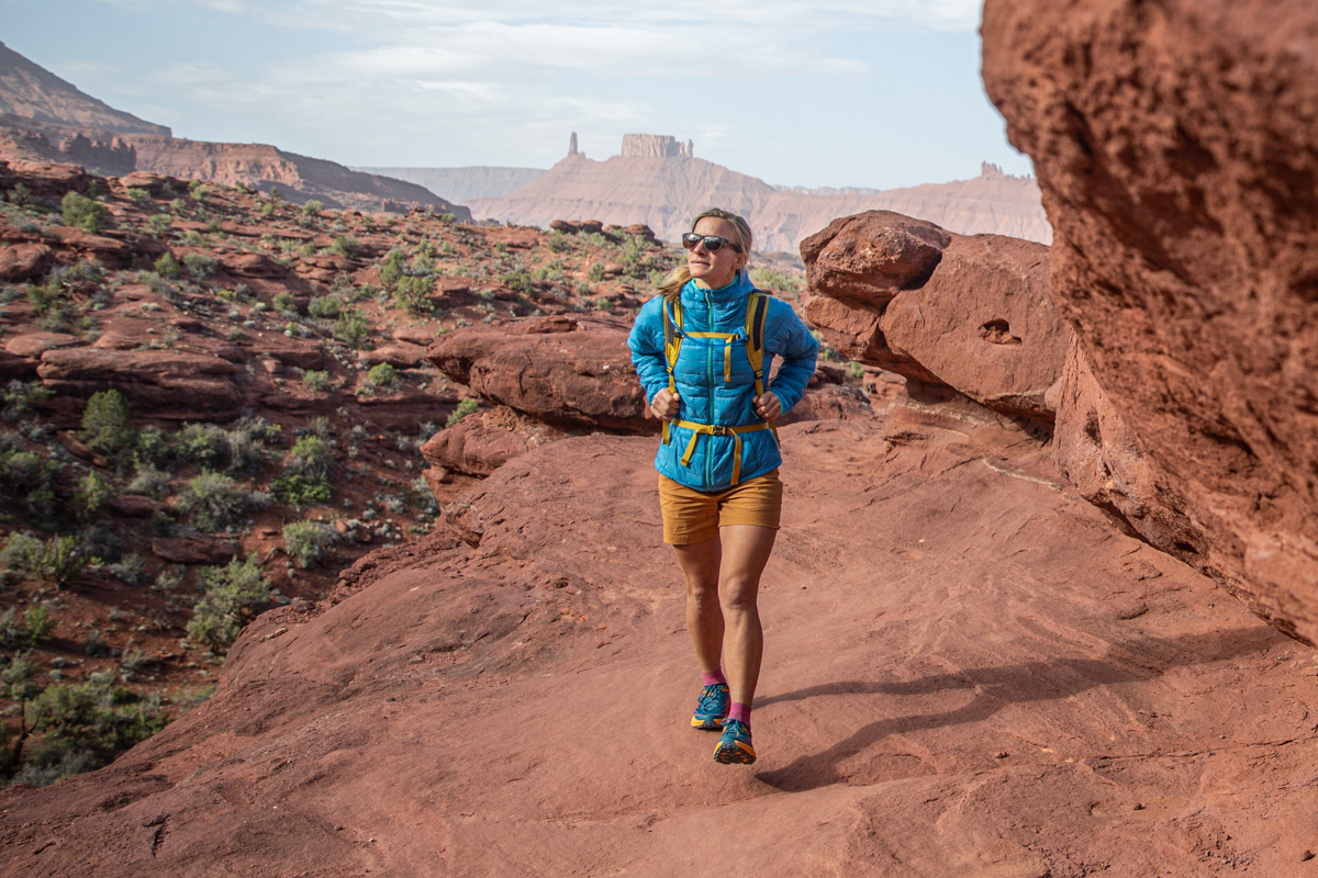 Women's hiking shorts (hiking in Moab)