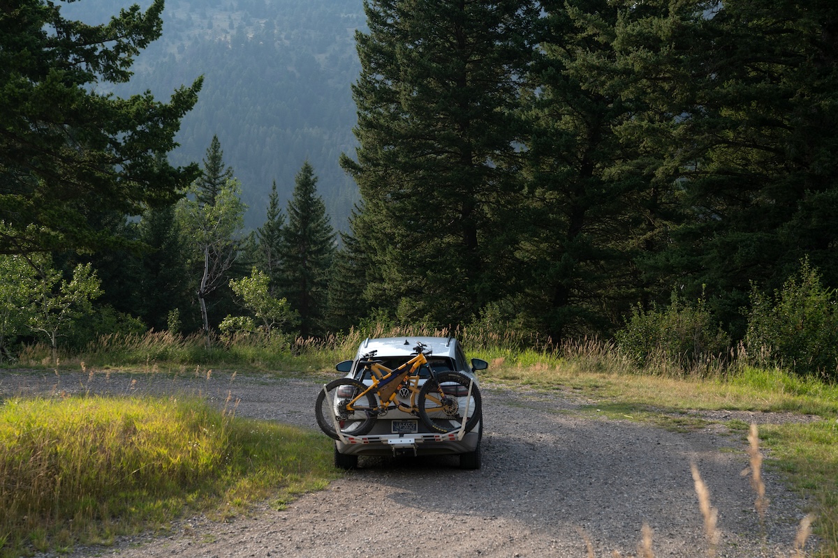 1Up Super Duty driving down the road