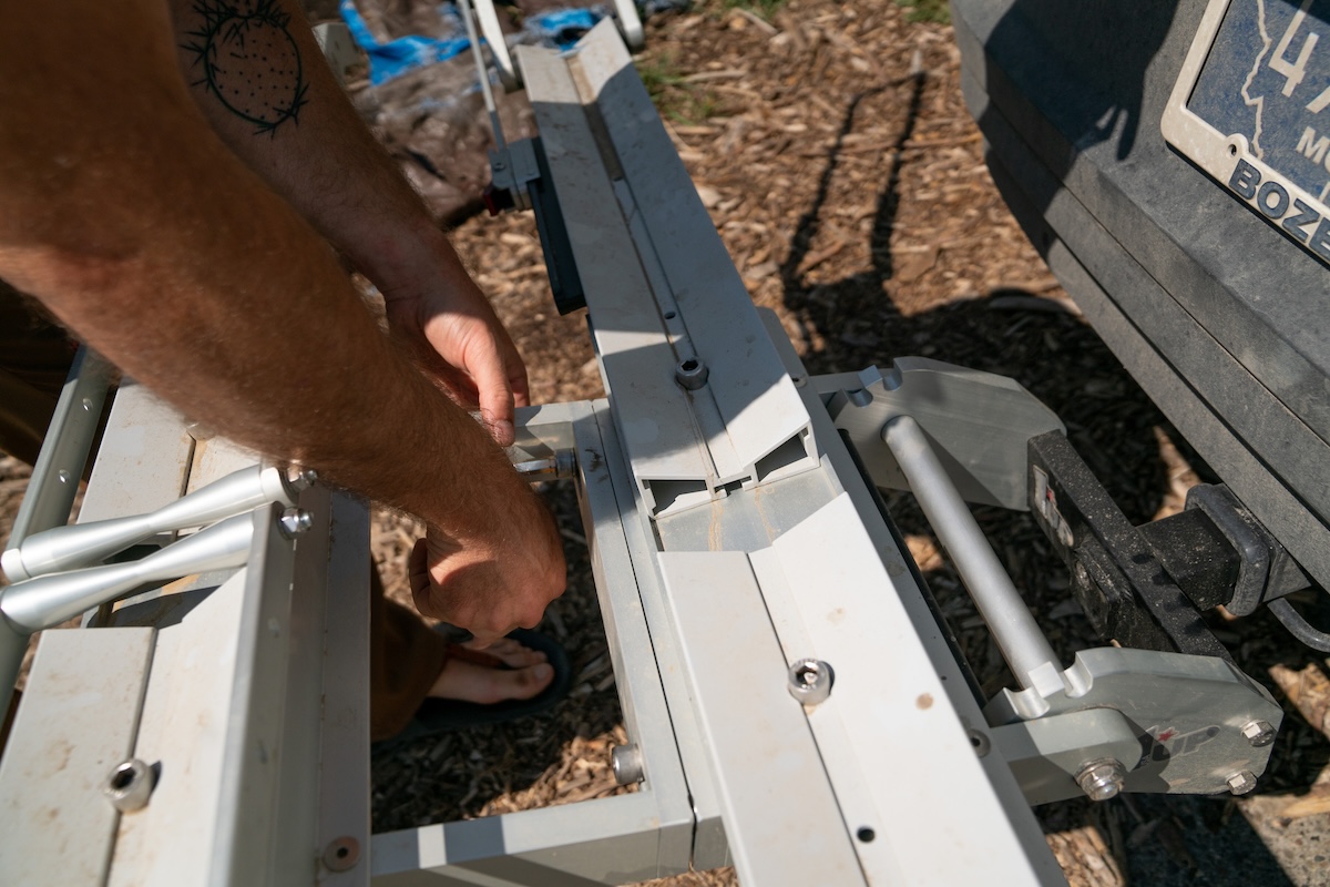 Setting up the Super Duty