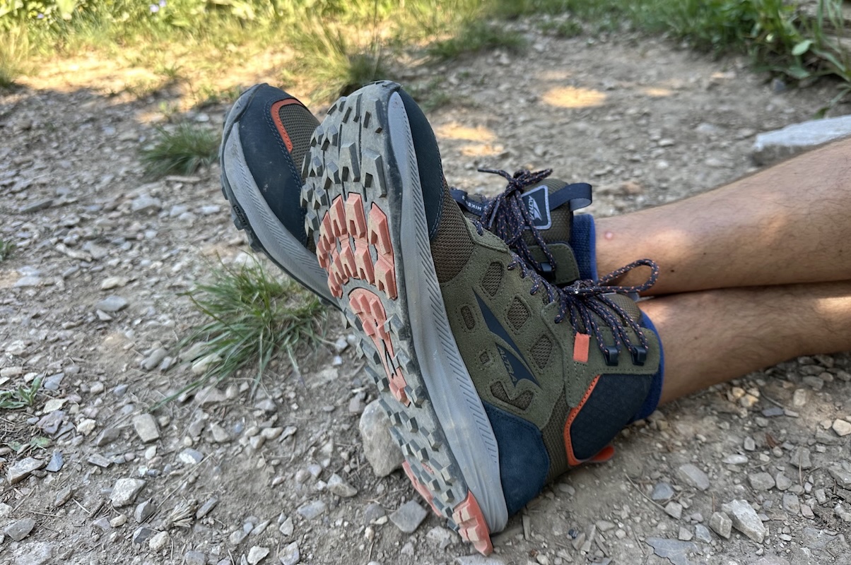 altra lone peak hiker 3 shown from the side