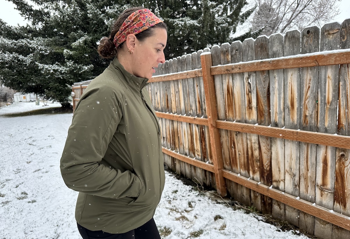 arc'teryx allium insulated jacket review - fit