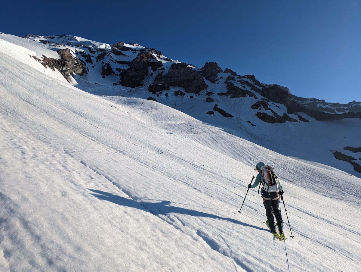 blackcrows Orb Freebird backcountry ski (skinning)