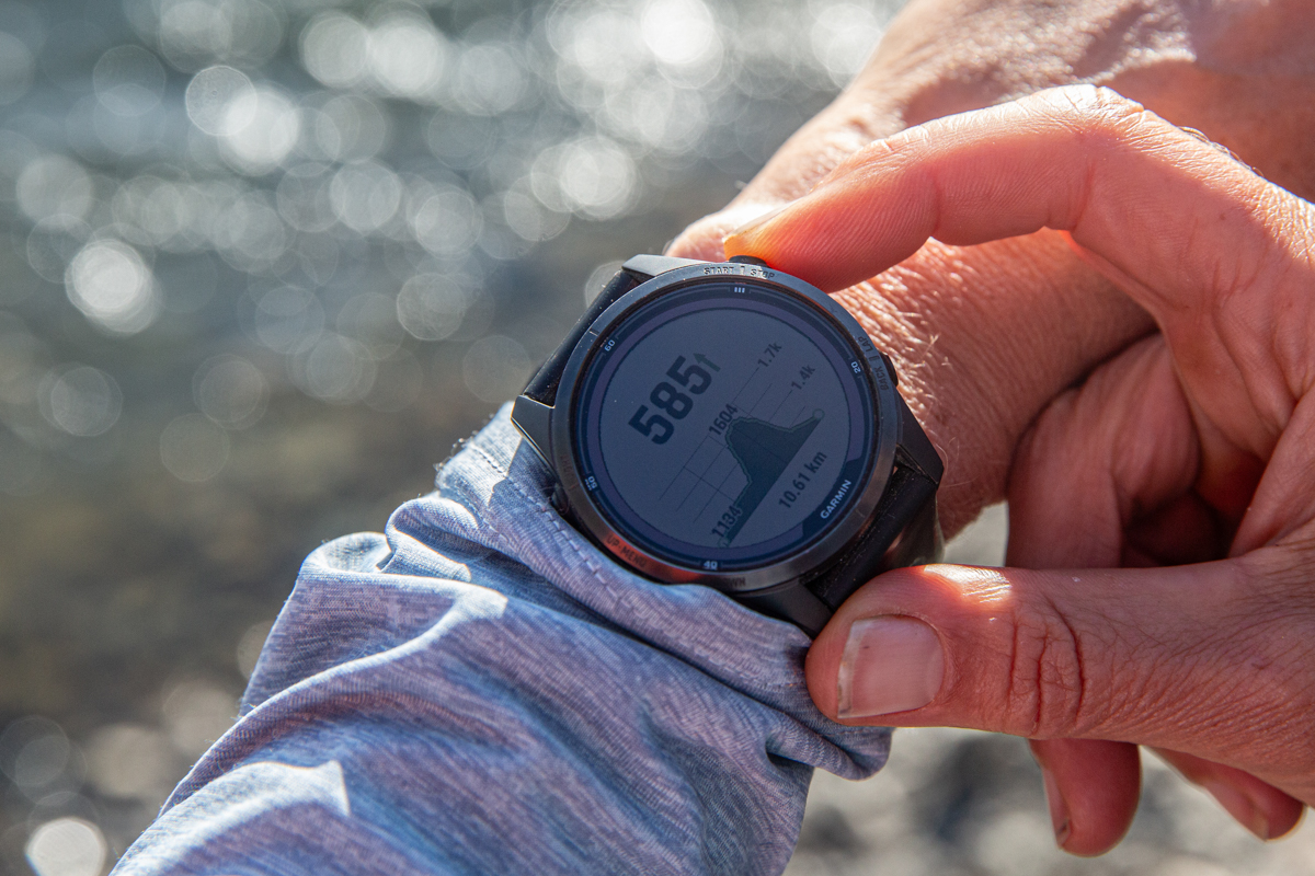 Garmin Fenix 7 Pro (hill tracking)