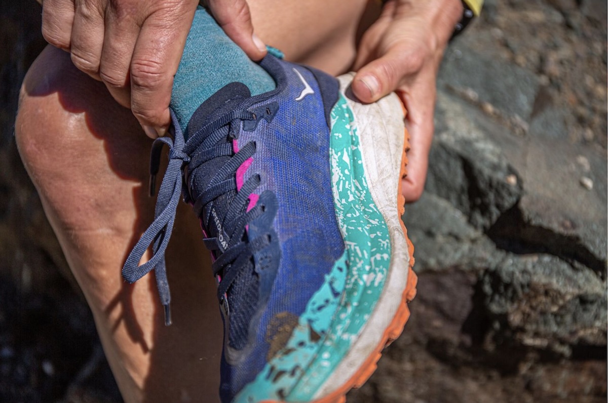 Hoka speedgoat 6 upper