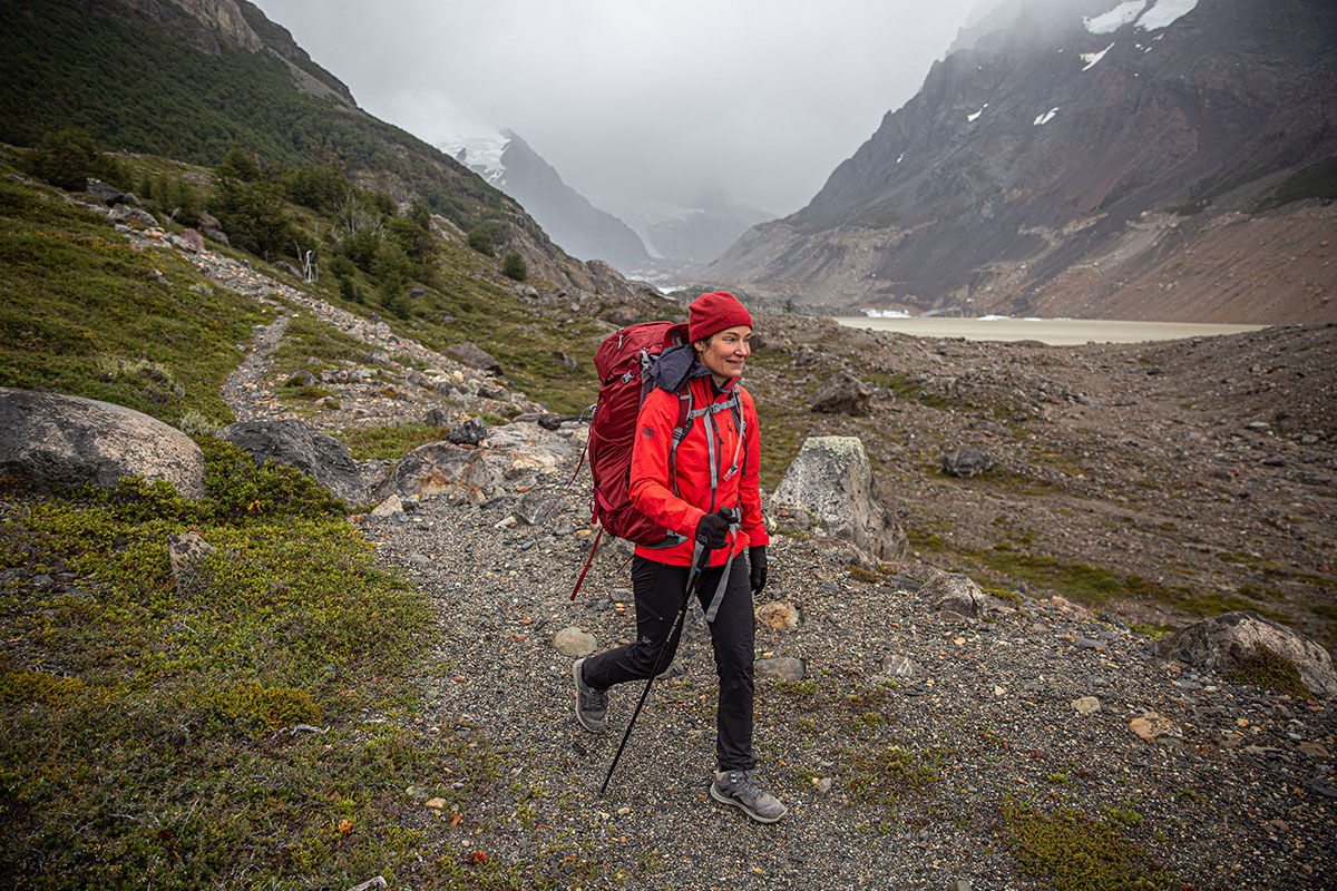 KEEN Terradora Flex hiking boot (backpacking in rain)