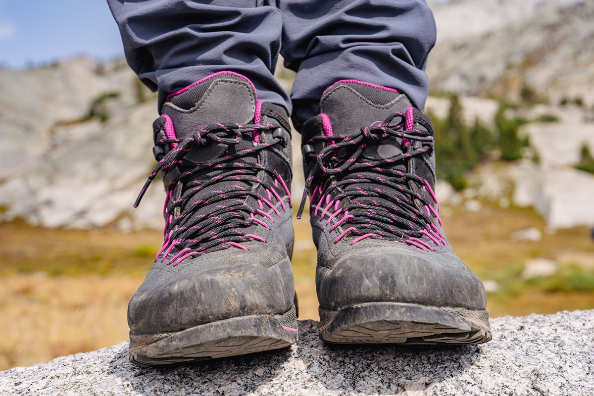 La Sportiva TX4 Evo Mid GTX boots (shot from front)