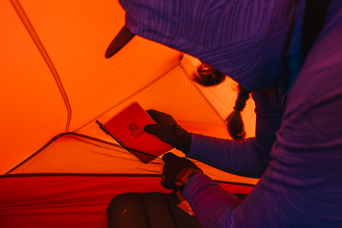 MSR Access 2 (pocket in tent)