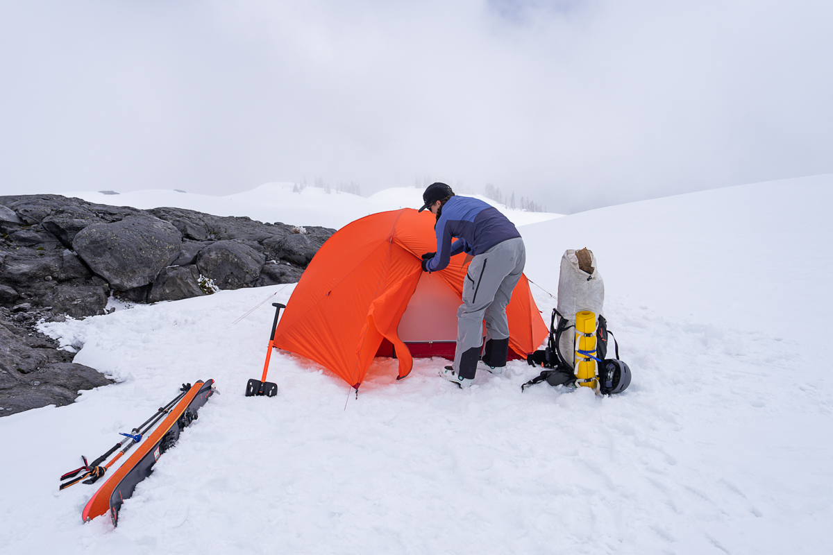 MSR Access 2 (zipping up fly)