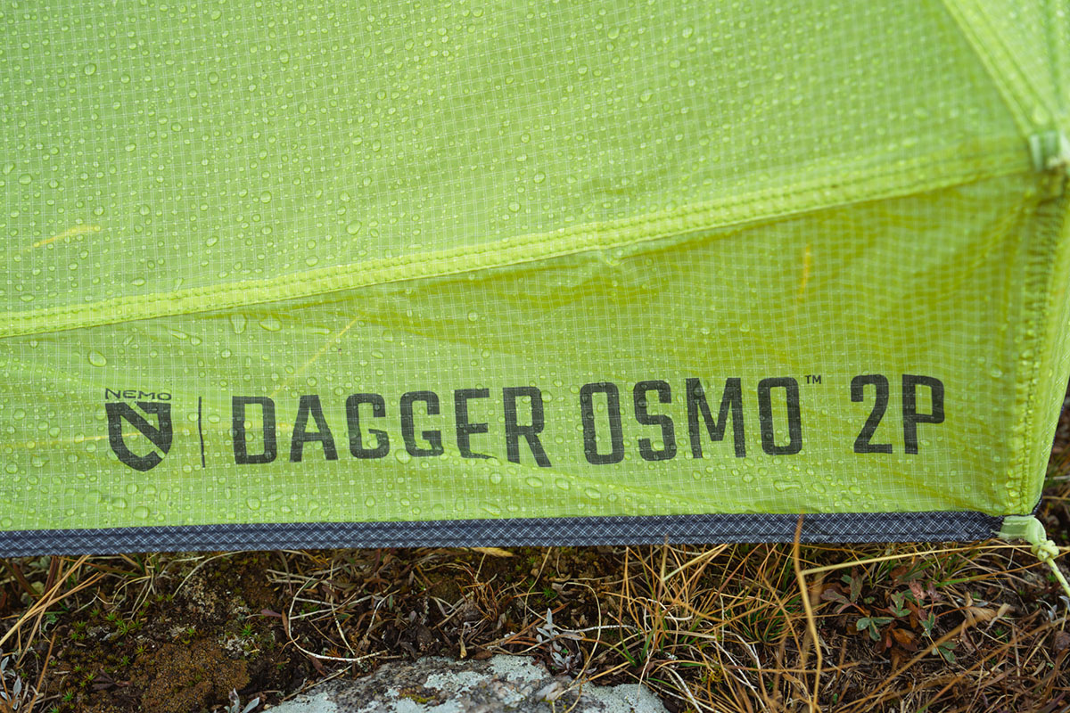 Nemo Dagger Osmo 2P tent (wet logo)