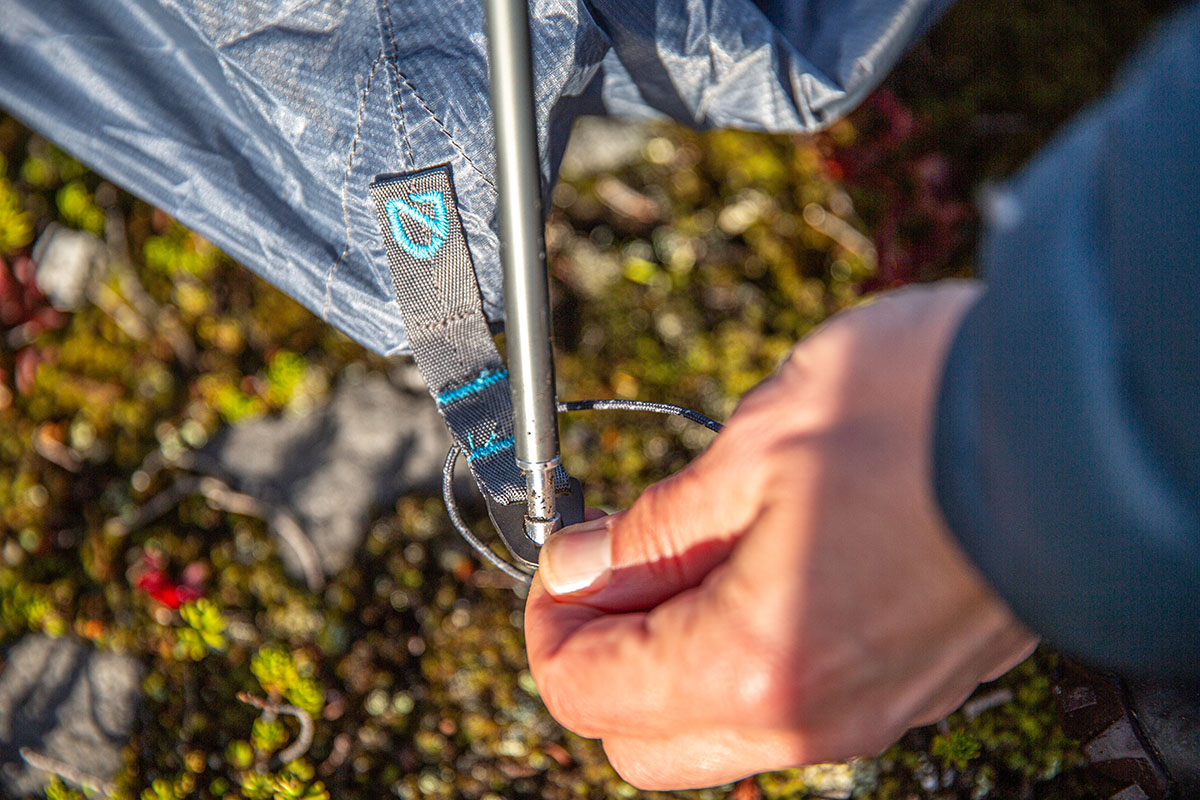 Nemo Hornet Elite Osmo 2P tent (corner)