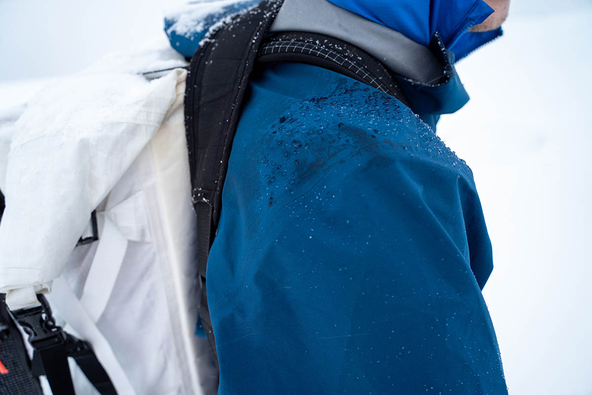 Patagonia Triolet Jacket (DWR finish wetting out)