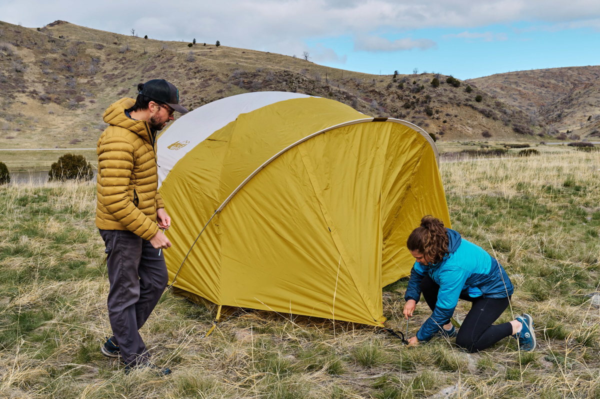 REI Co-op Base Camp 6 (staking rain fly)