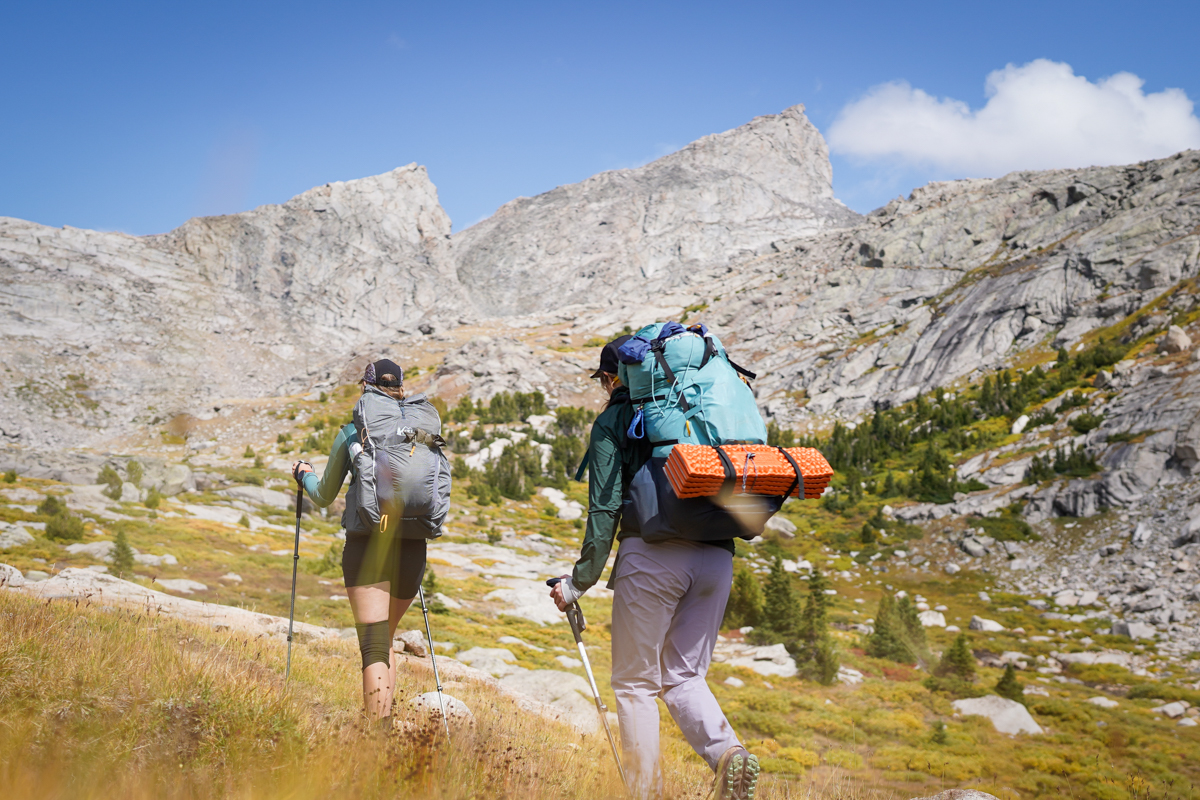 REI Co-op Trailmade 60 (hiking through meadow)