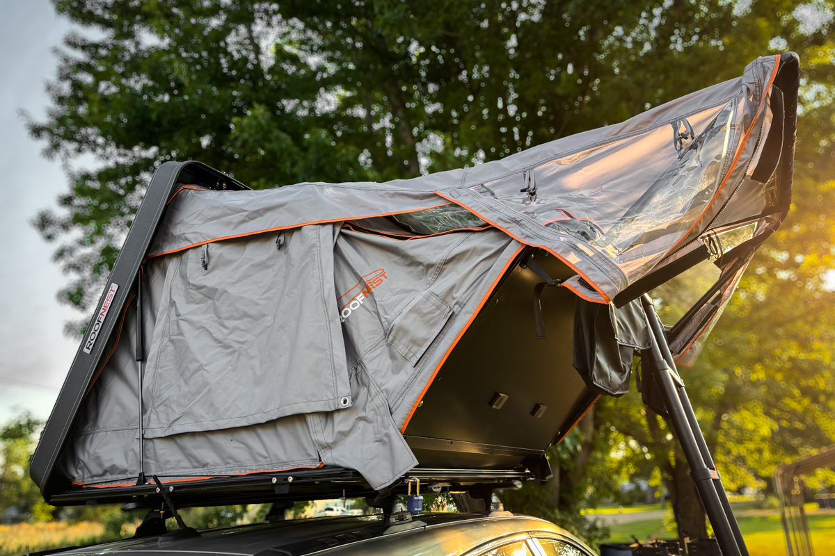 The Condor 2 in the position it kept getting stuck in