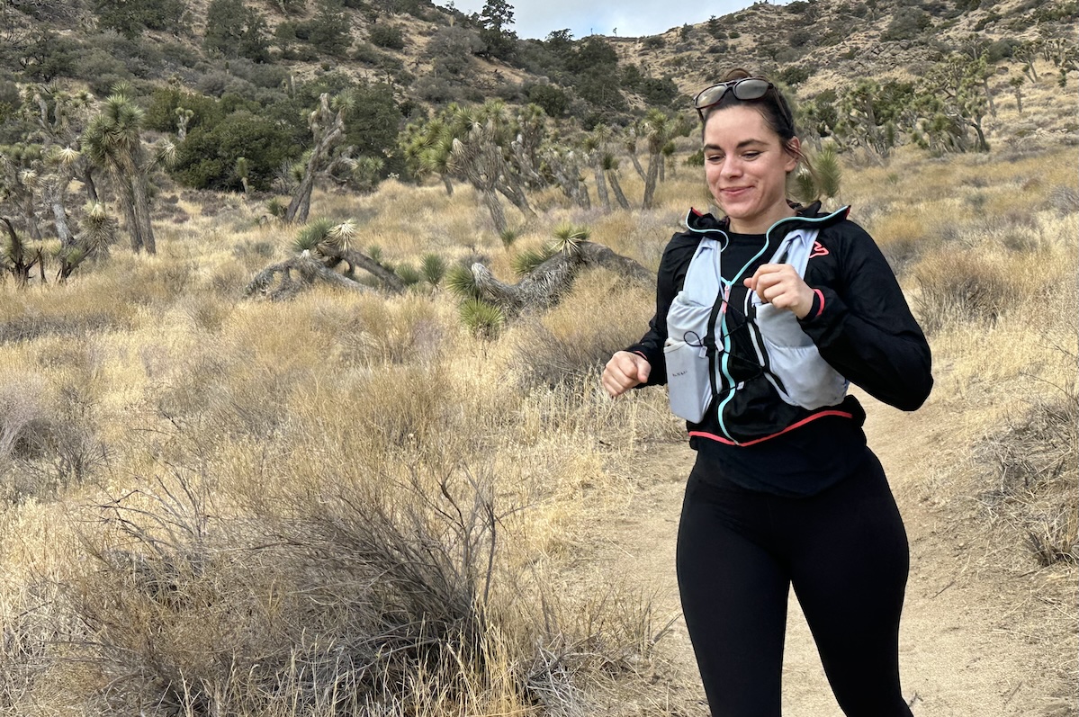 adv skin 5 review - comparison to other packs, front view running