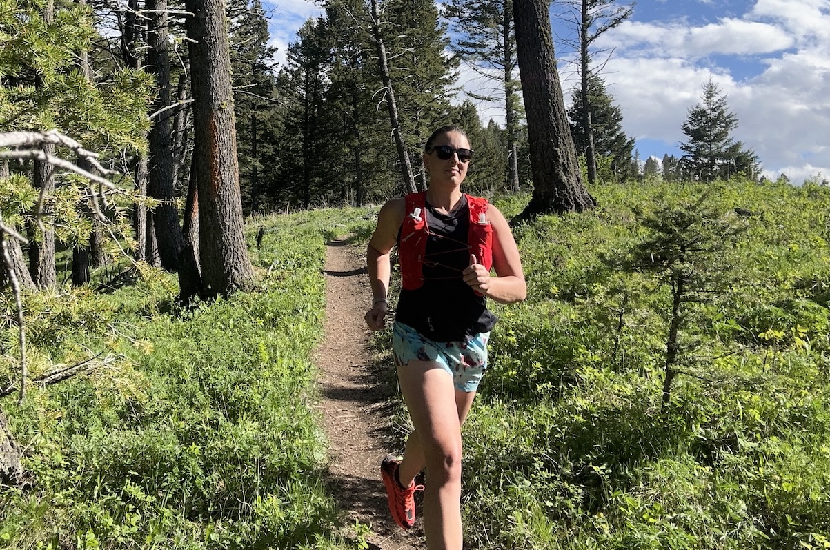 adv skin 5 review - running down the trail testing bounce