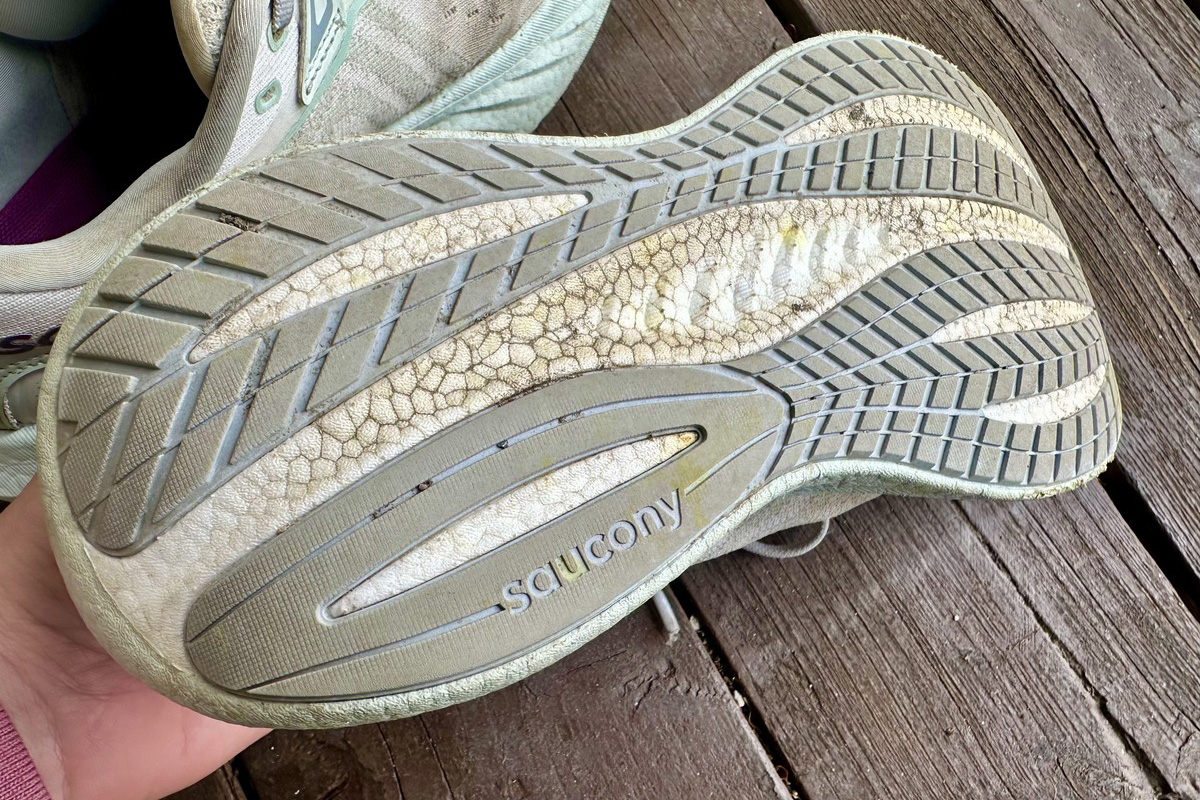 Saucony Triumph 22 (bottom of shoes)
