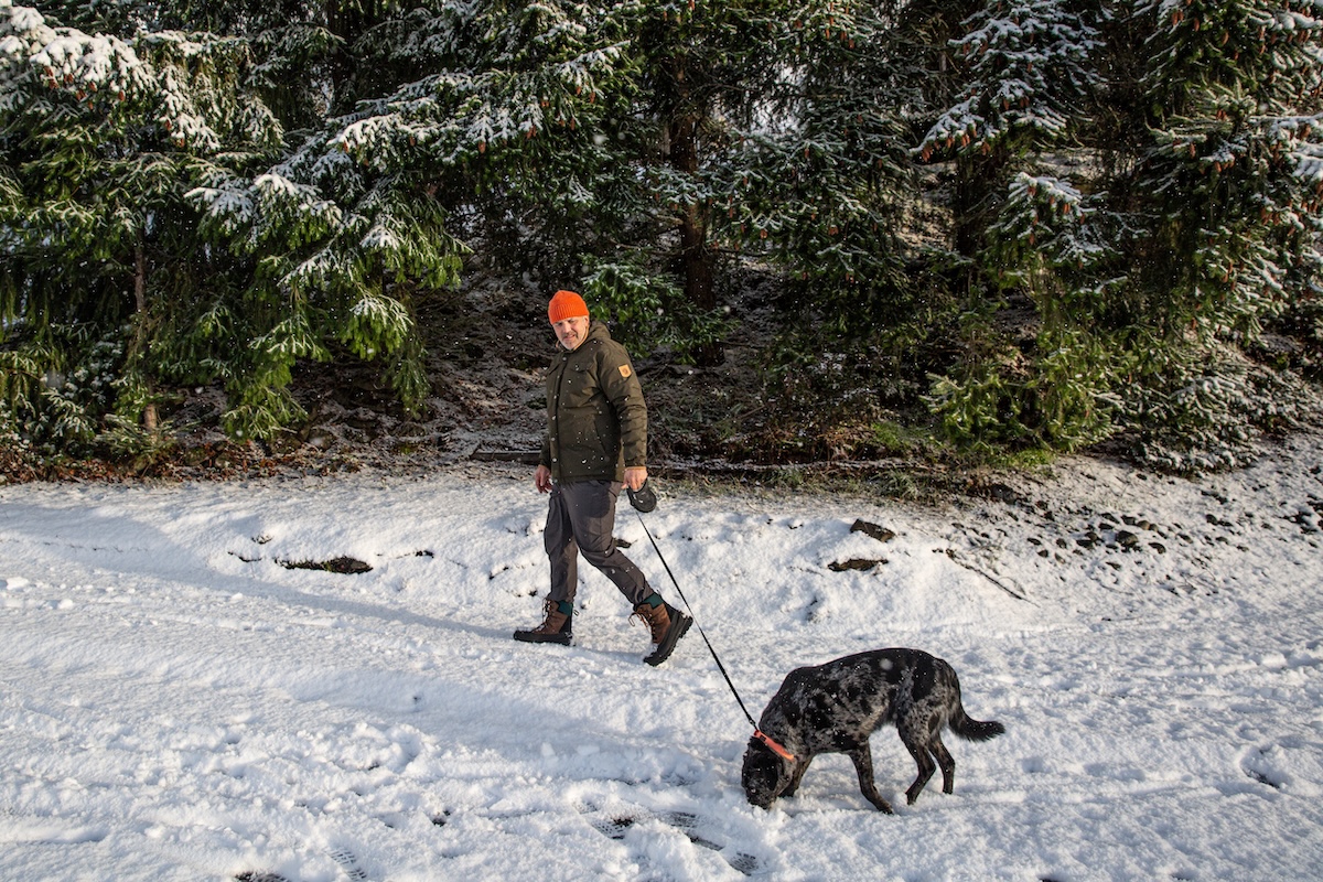 TNF Chilkat out with the pup