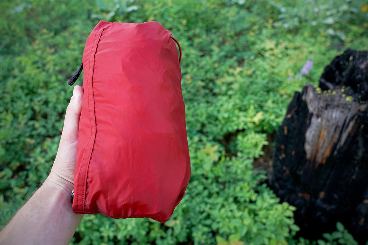 The North Face Venture 2 (packed)