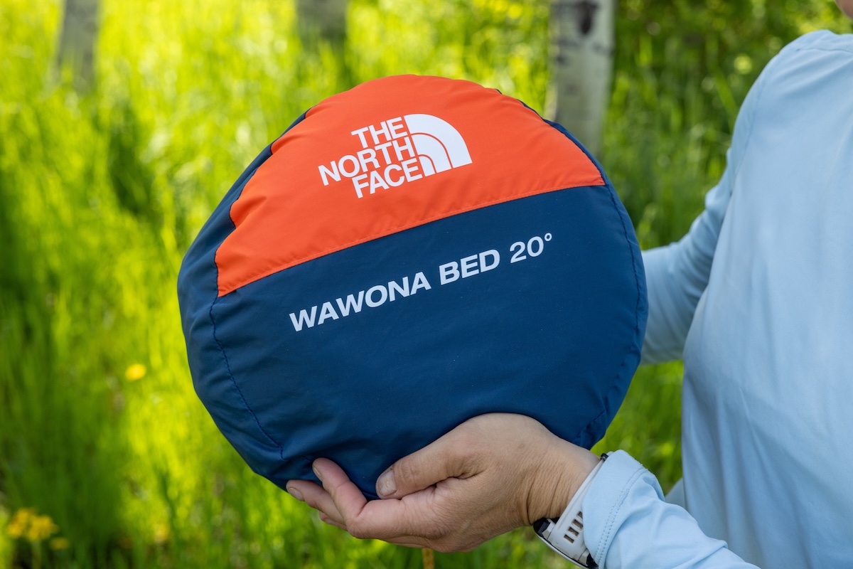 Wawona Bed packed up showing logo