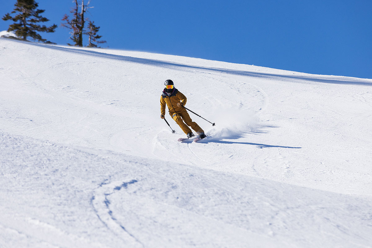 Trew Gear Astoria ski bib (wide shot)