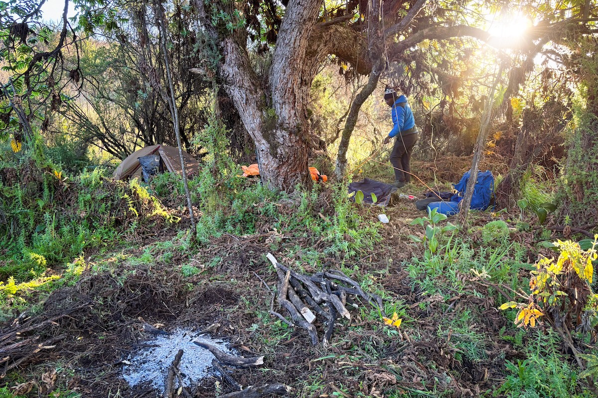 Early morning at Camp 1
