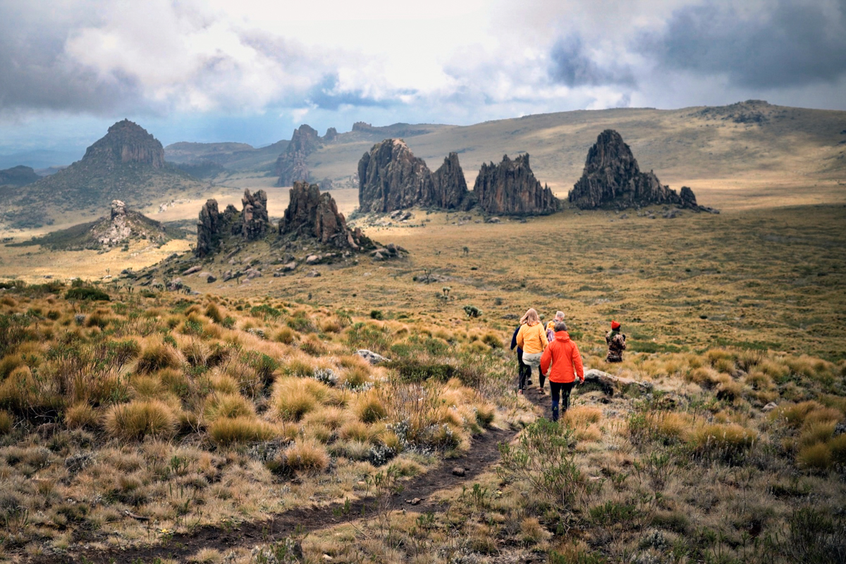 The Dragon's Teeth view from the south