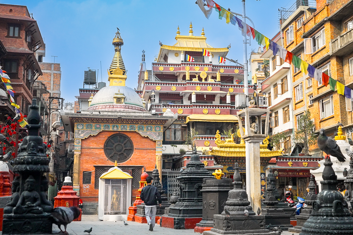 Nepal Trip Report (a stupa in Kathmandu)