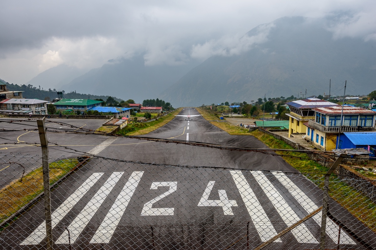 Nepal Trip Report (runway in Lukla)